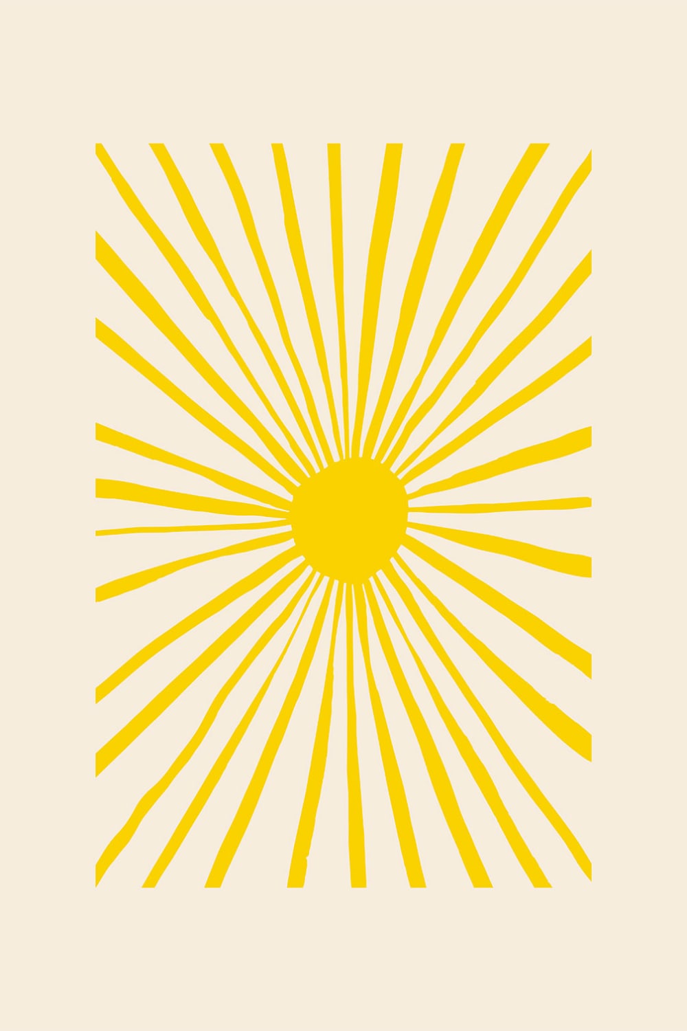 Tableau ensoleillé impression sur aluminium 60x90 cm