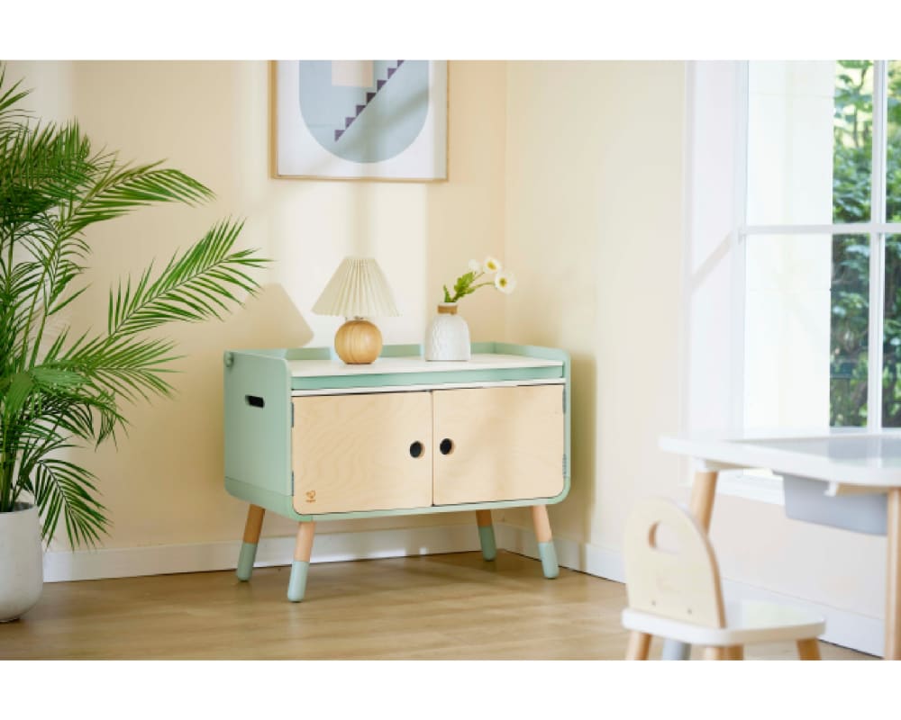 2-in-1-Kinderkommode/Küche aus Holz - Maisons Du Monde