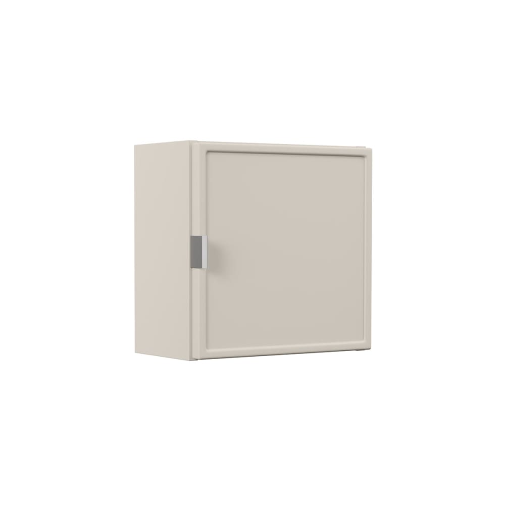 Armoire murale 1 porte panneaux stratifiés et mdf beige Armoire murale 1 porte panneaux stratifiés et mdf beige