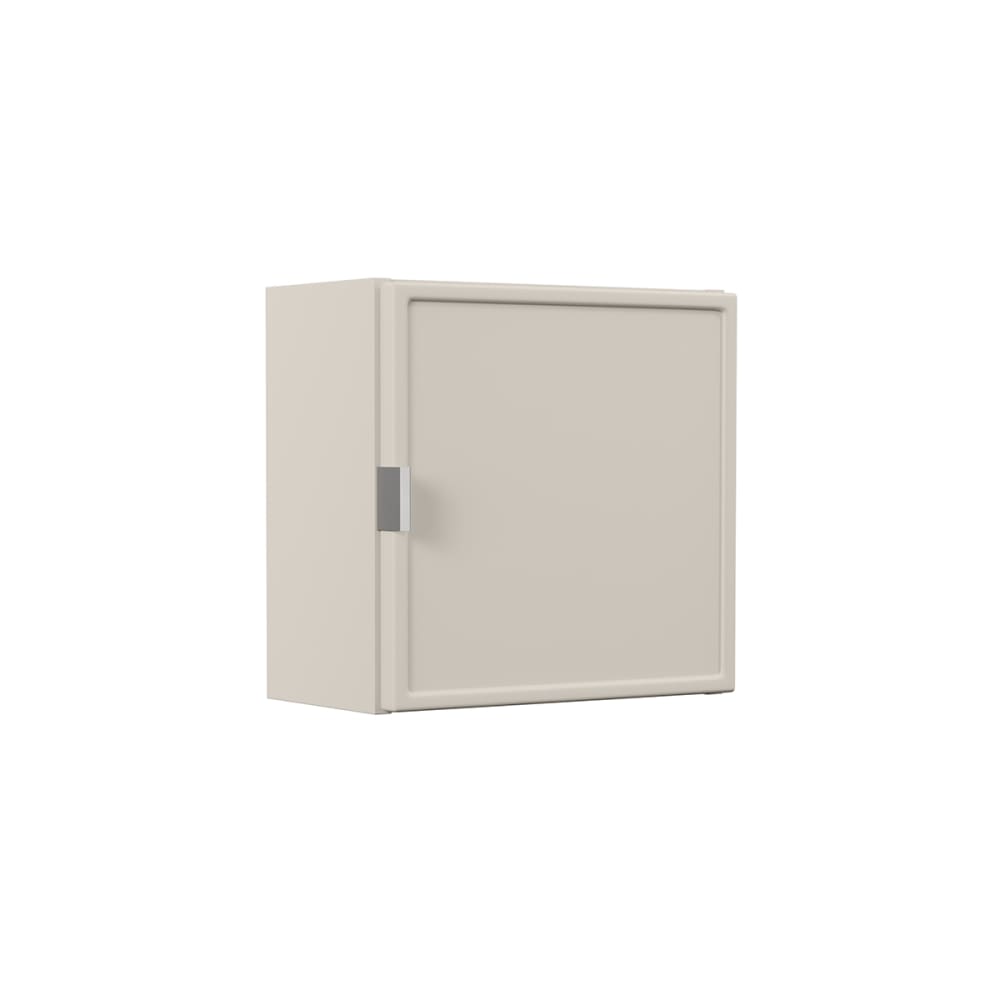 Armoire murale 1 porte stratifiés beige
