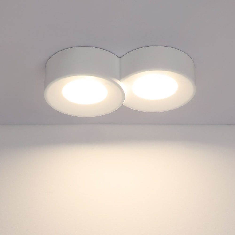Göttingen - plafonnier en pierre, coloris blanc, l 28 cm — vue 3