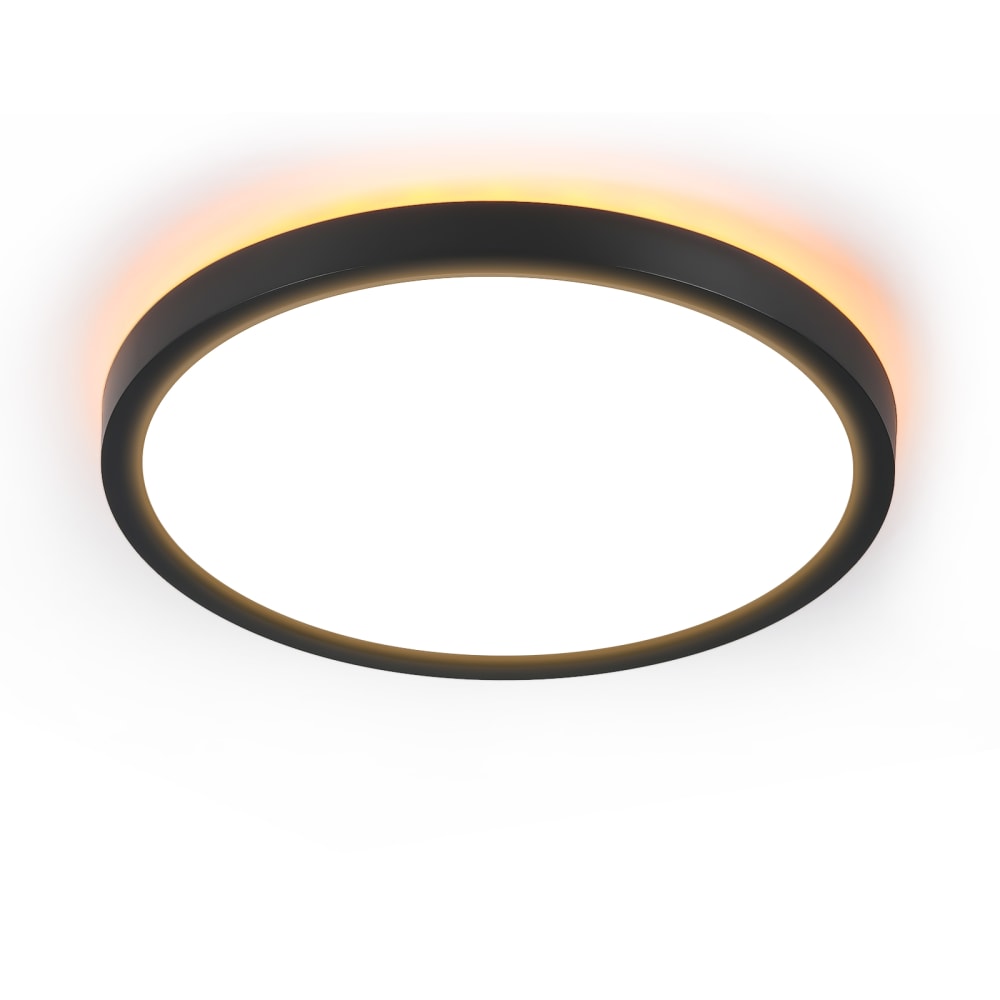 Willard - plafonnier led en plastique, coloris noir, l 22 cm