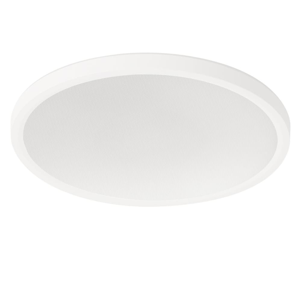 Mackall - plafonnier led en plastique, coloris blanc, l 30 cm