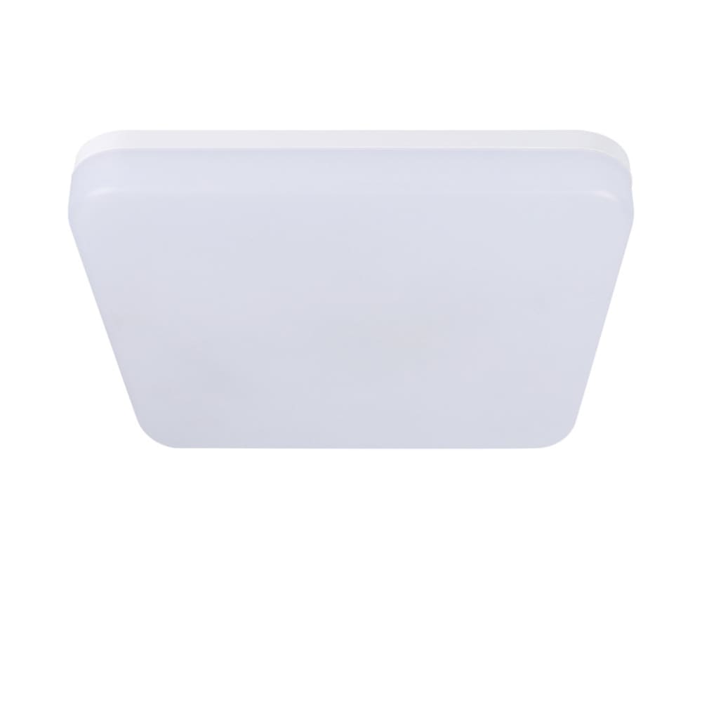 Hauser - plafonnier led en plastique, coloris blanc, l 22 cm