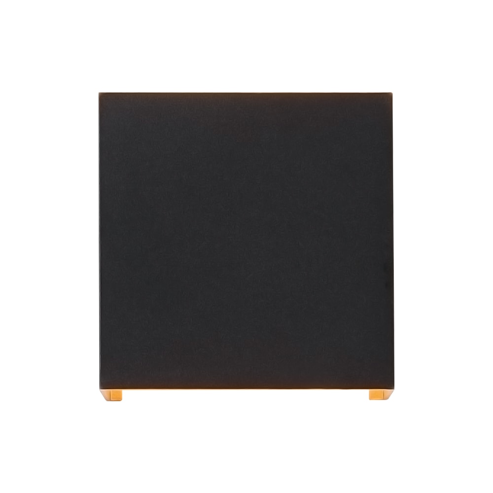 Nettlife Lapp - Wandleuchte aus Metall, Schwarz, L 10 cm, G9 style modern Schwarz Metall