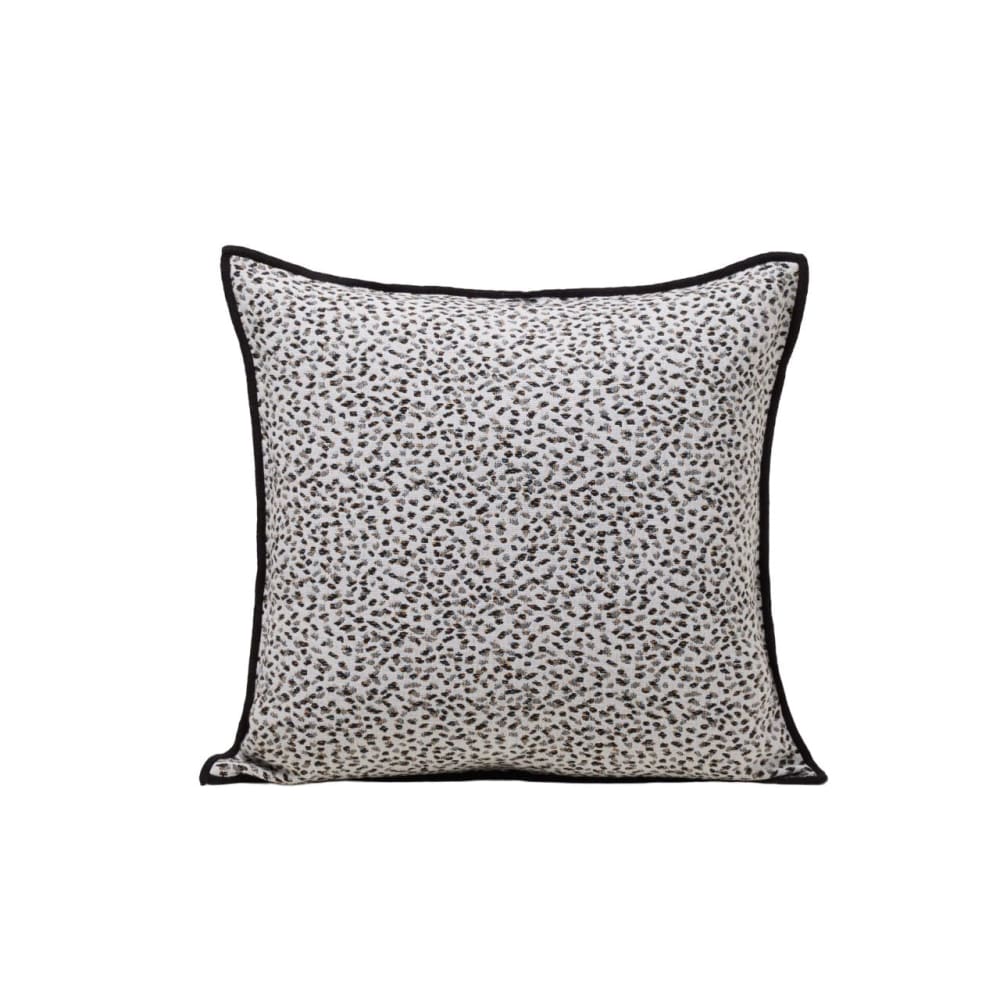 Housse de coussin en coton blanc 40x40 cm