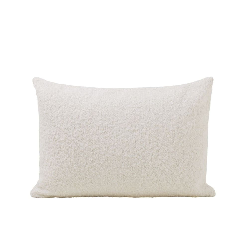 Housse de coussin en acrylique  ecru 40x60 cm