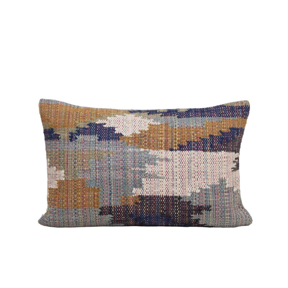 Housse de coussin en coton multicolore 40x60 cm