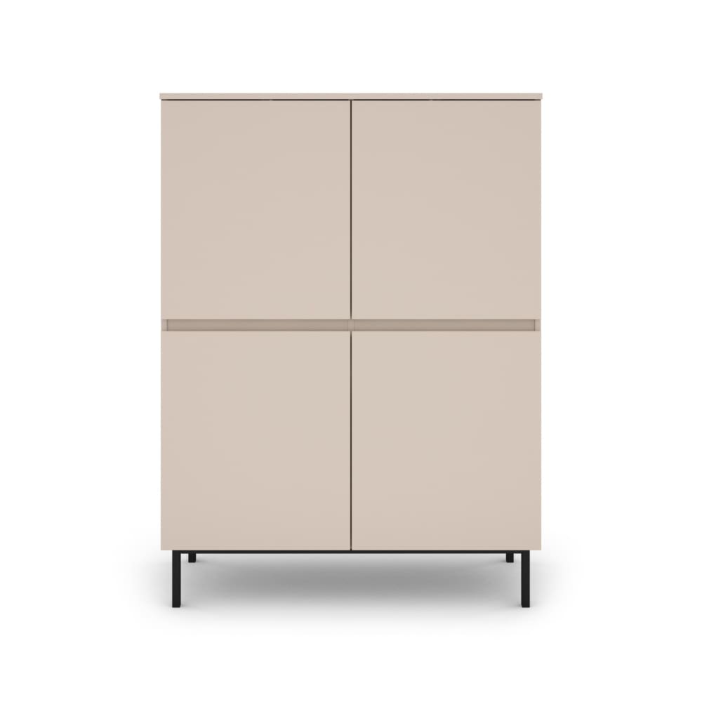 Buffet haut  cachemire 4 portes 100cm