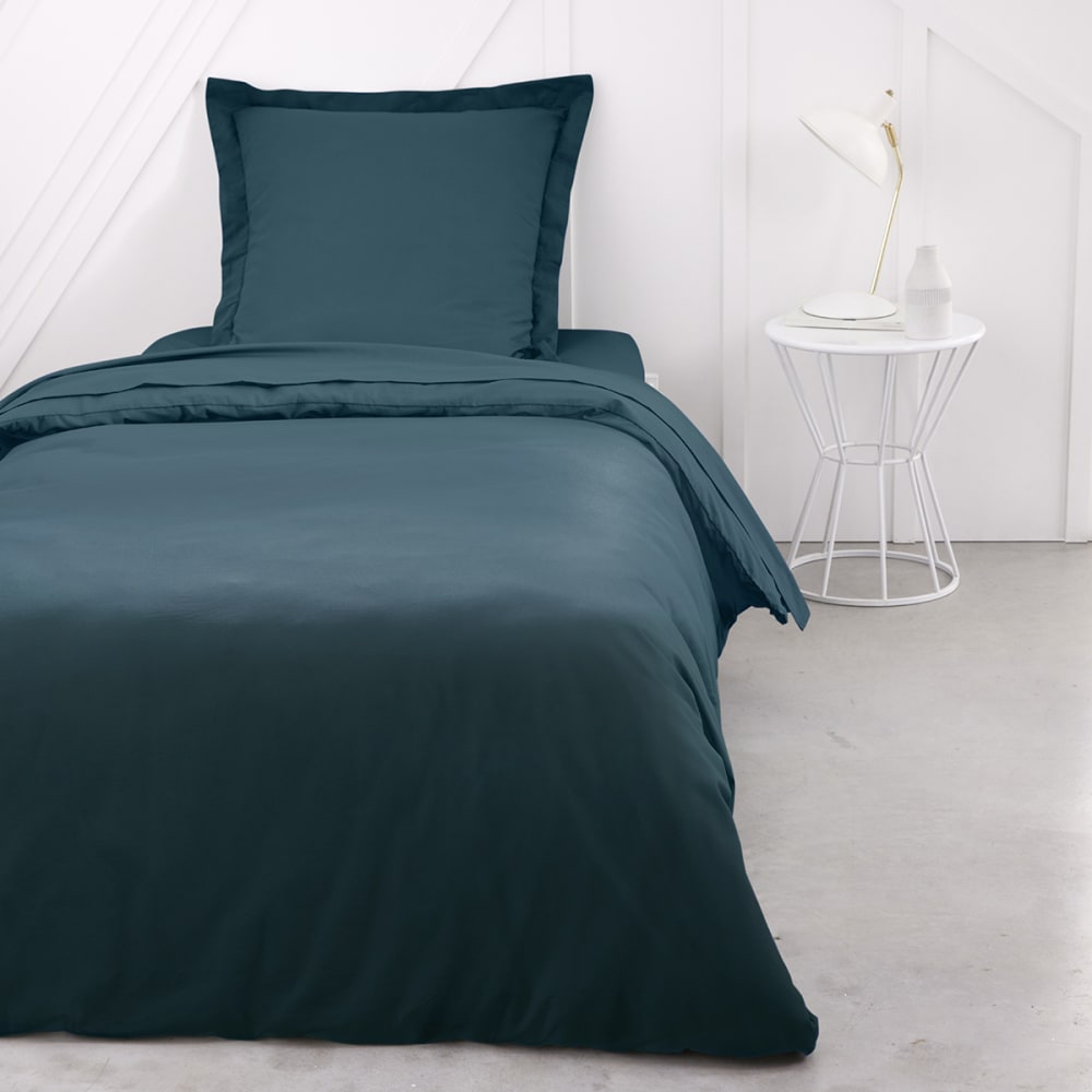 Uni-Spannbettlaken Baumwolle 90x190 cm - Maisons Du Monde