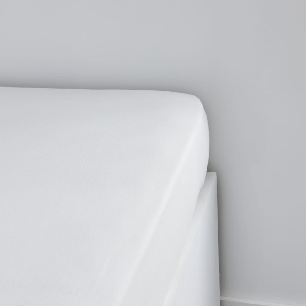 Today Uni-Spannbettlaken Baumwolle 90x190 cm style classic chic Weiß Öko-Tex Zertifikat Baumwolle
