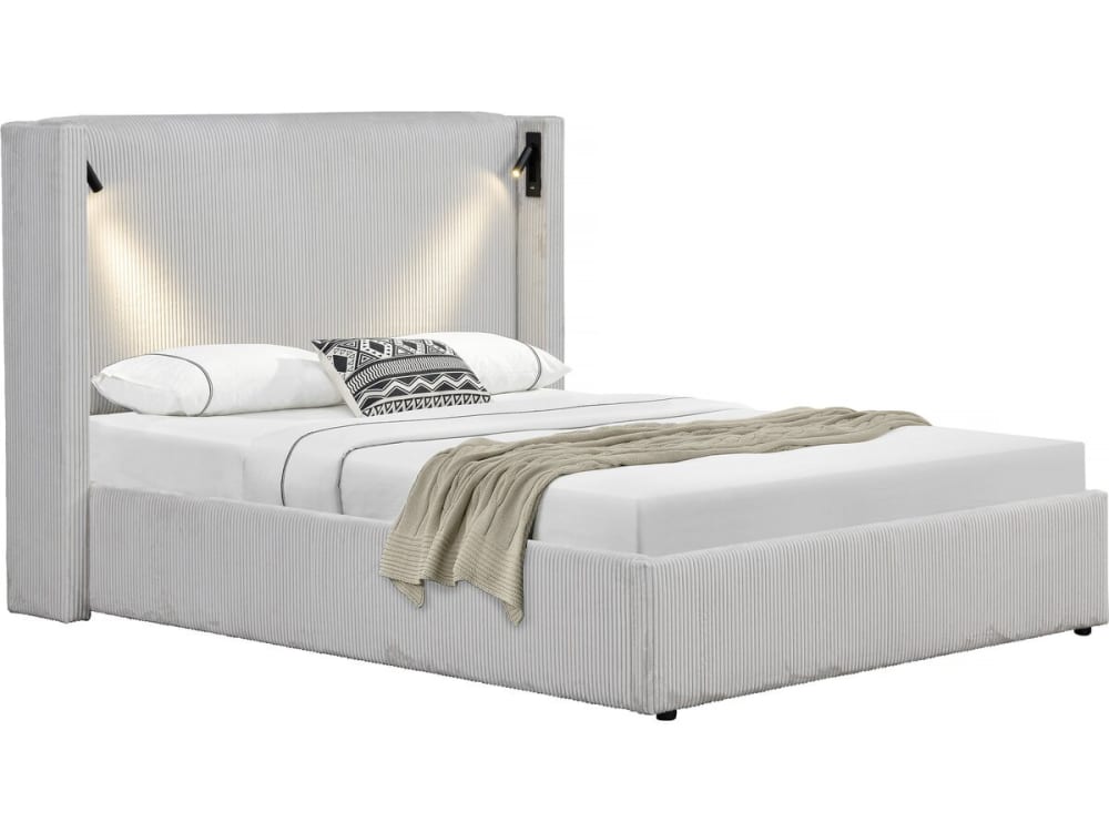 Lit coffre en velours