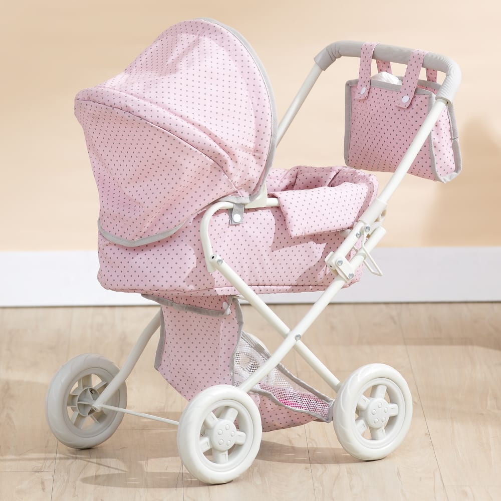 Jogger Puppenwagen, 64cm, Rosa/Grau - Maisons Du Monde