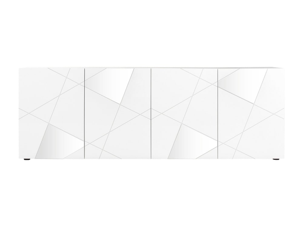 Buffet effet bois blanc