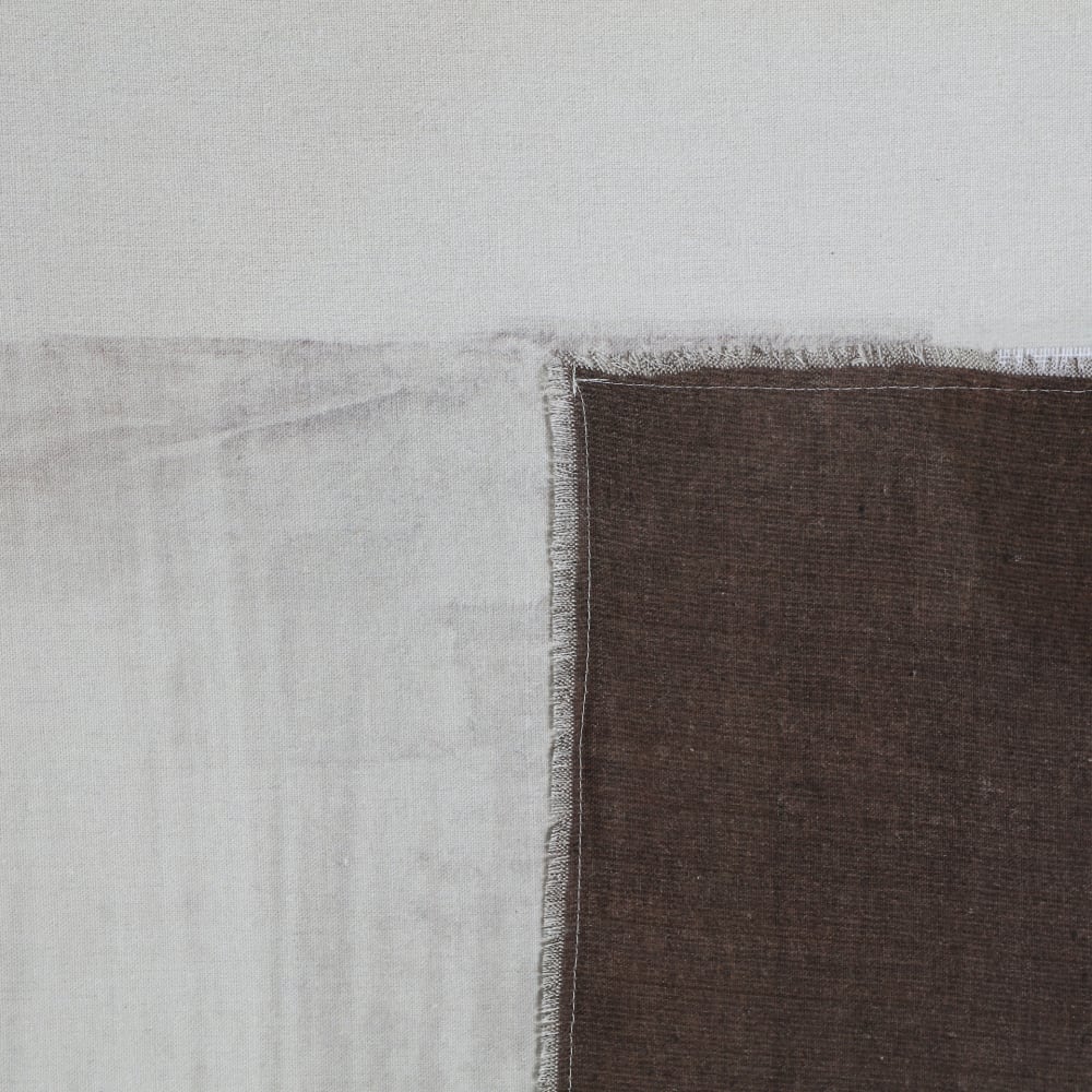 Tableau en toile blanc, 120x5x120 cm — vue 3