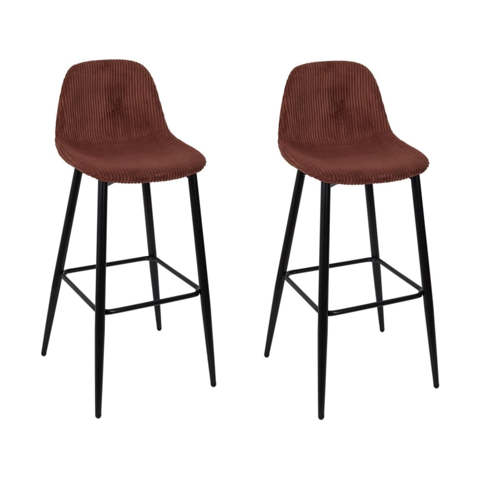 Lot 2 chaises bar