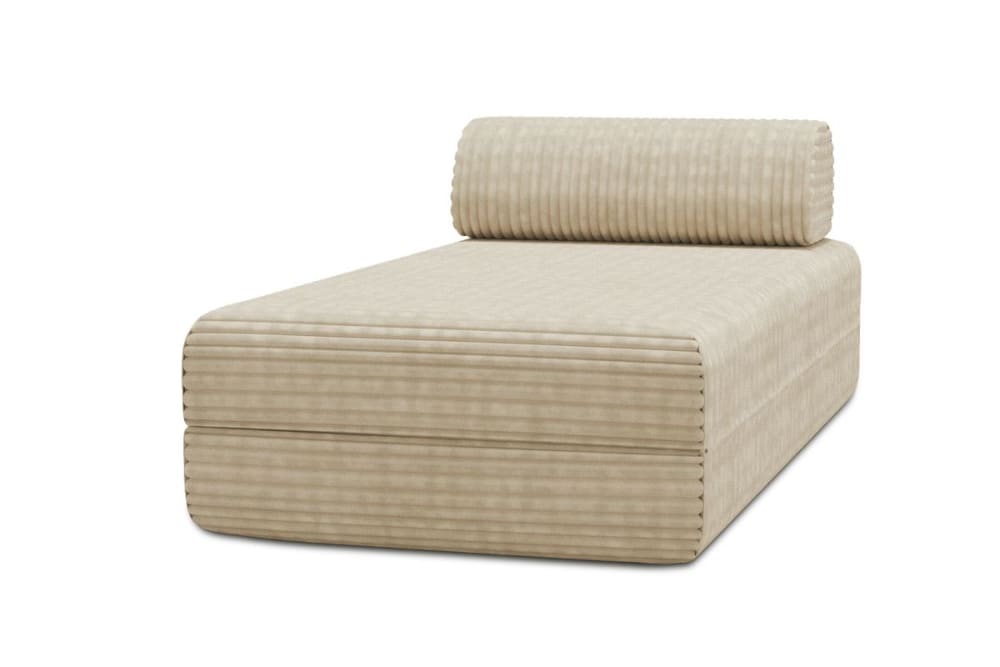 Méridienne convertible - modulable places beige