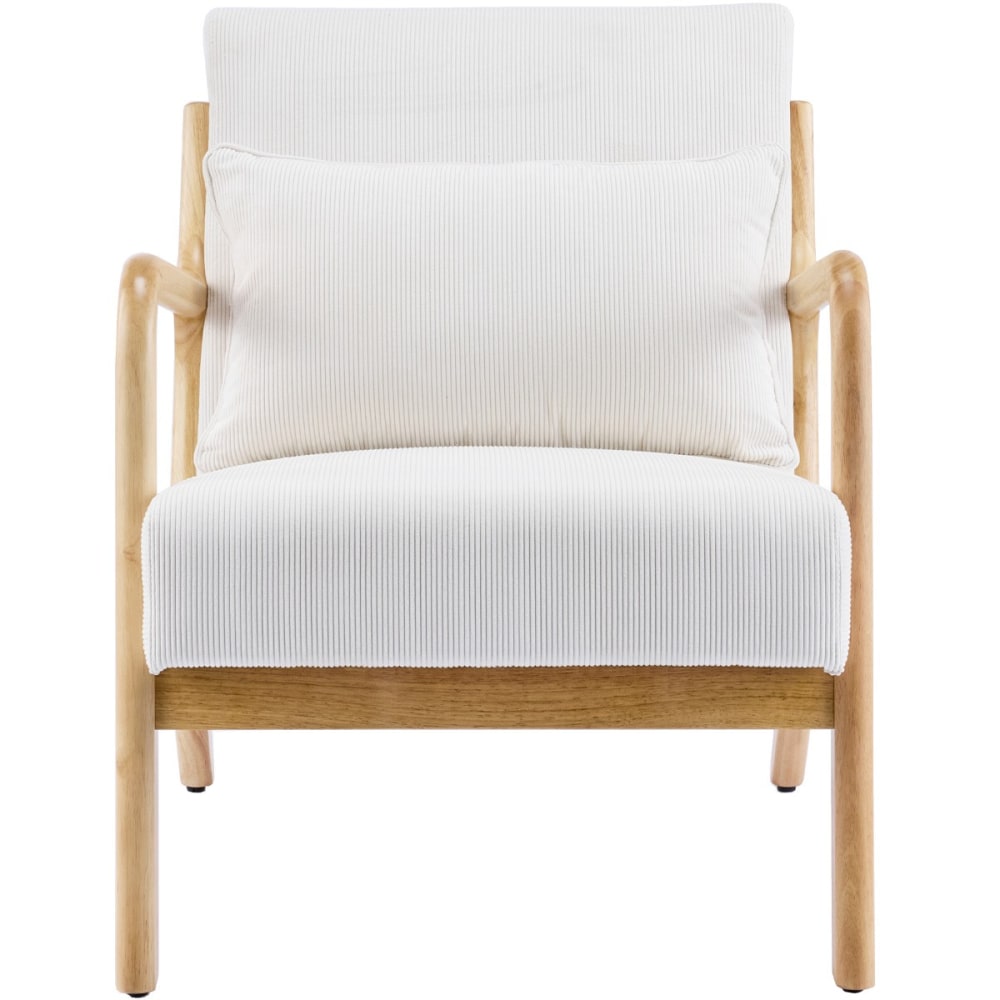 fauteuil en bois et velours