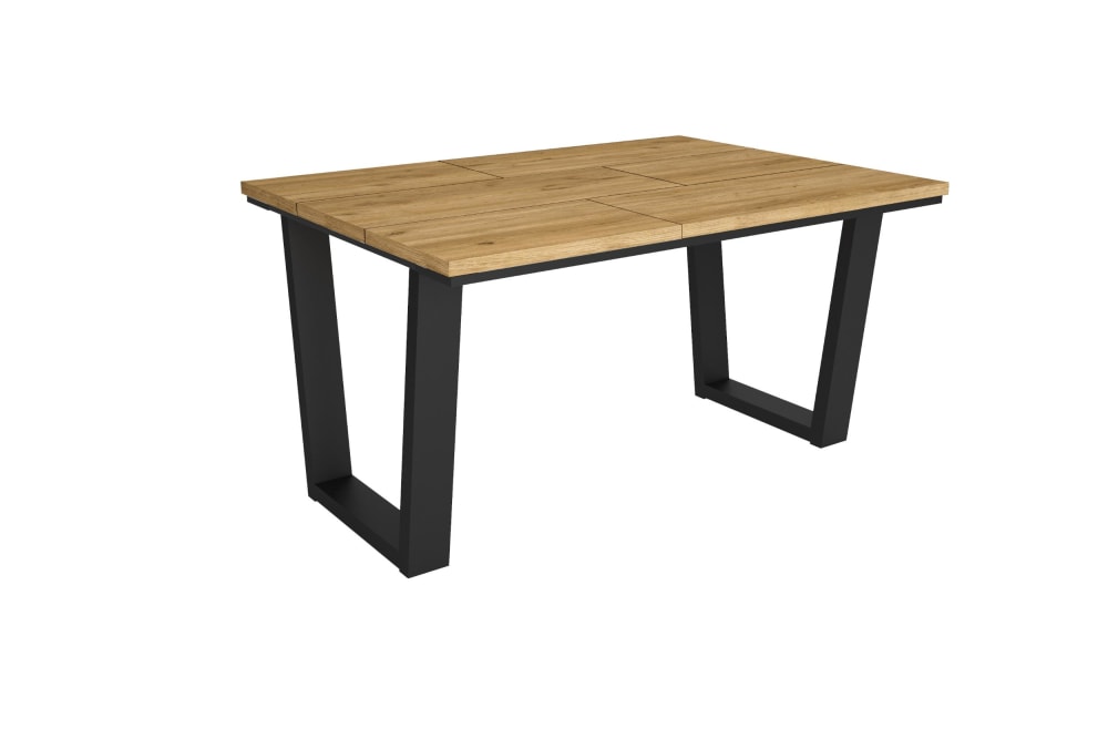 Esstisch Holzeffekt 140x90x74cm Eiche - Maisons Du Monde