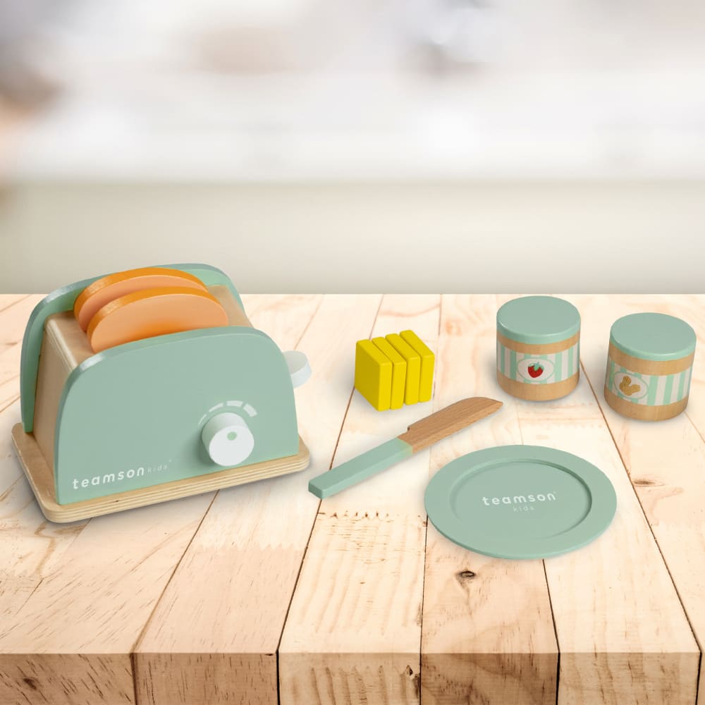 Holz-Toaster Spielküche, 10cm, Grün - Maisons Du Monde