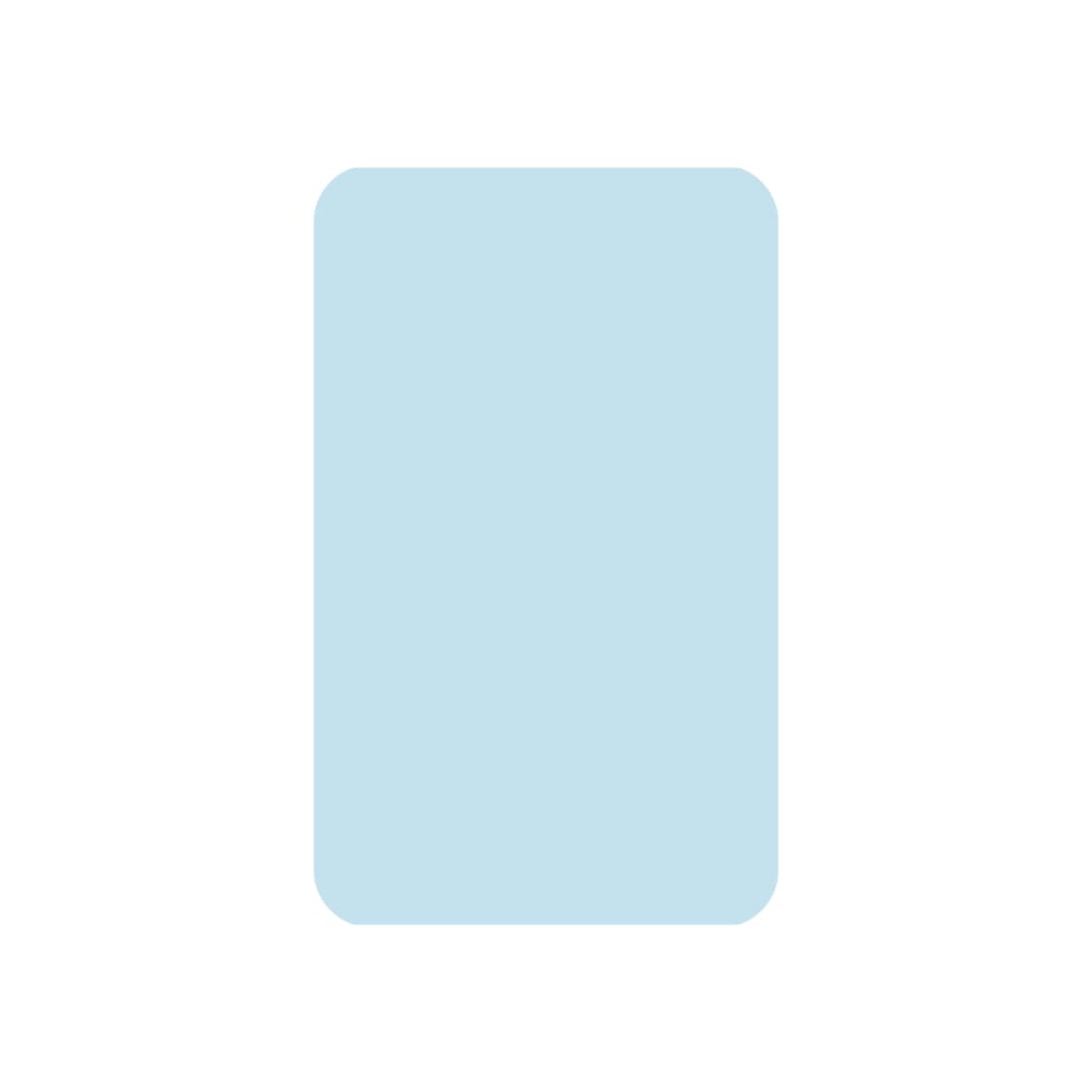 Decochic Magnetische Klebetafel Rechteck Himmelblau 60x98cm Pva - Polyvinylacetat Kinder