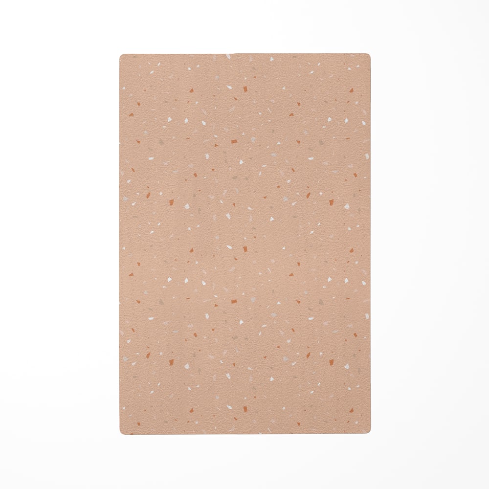 Tapis de jeu enfant terrazzo marron 85x130cm