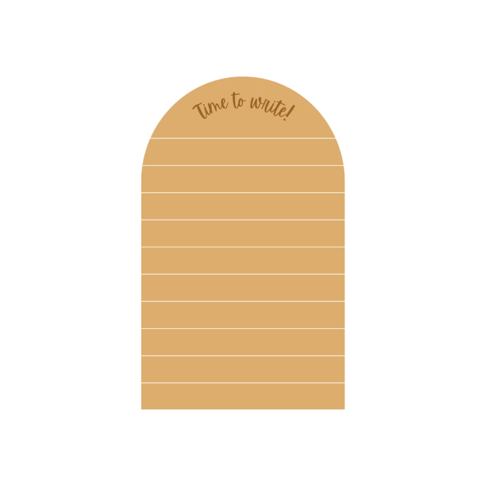 Tableau adhésif magnétique arc lignes souci 60x98cm