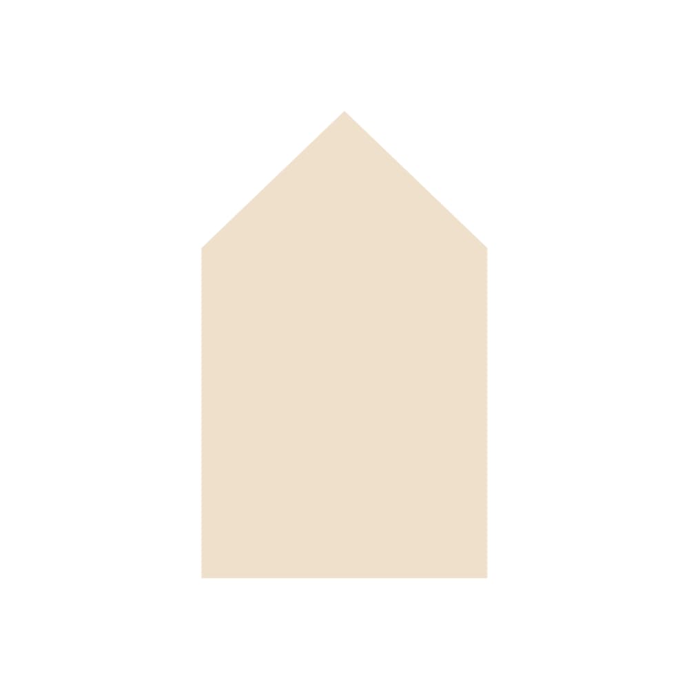 Decochic Magnetische Klebetafel Haus Sand 60x98cm BEIGE PVA - POLYVINYLACETAT Kinder