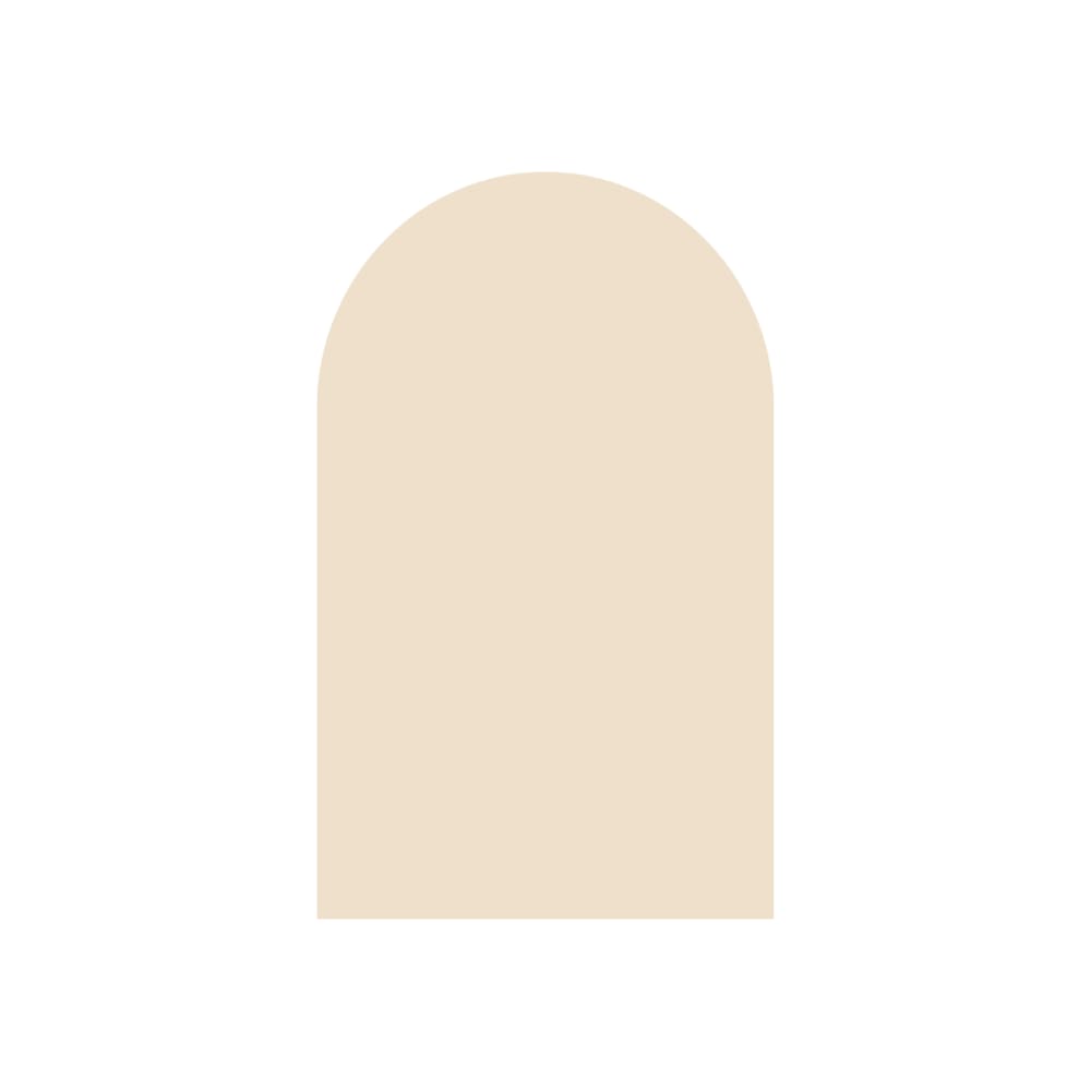 Tableau adhésif magnétique arc sable 60x98cm