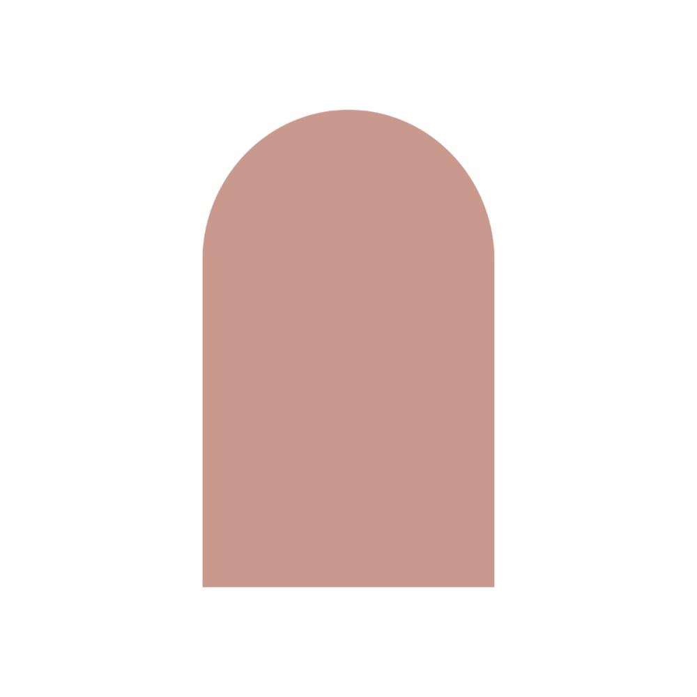 Tableau adhésif magnétique arc rose antique 60x98cm