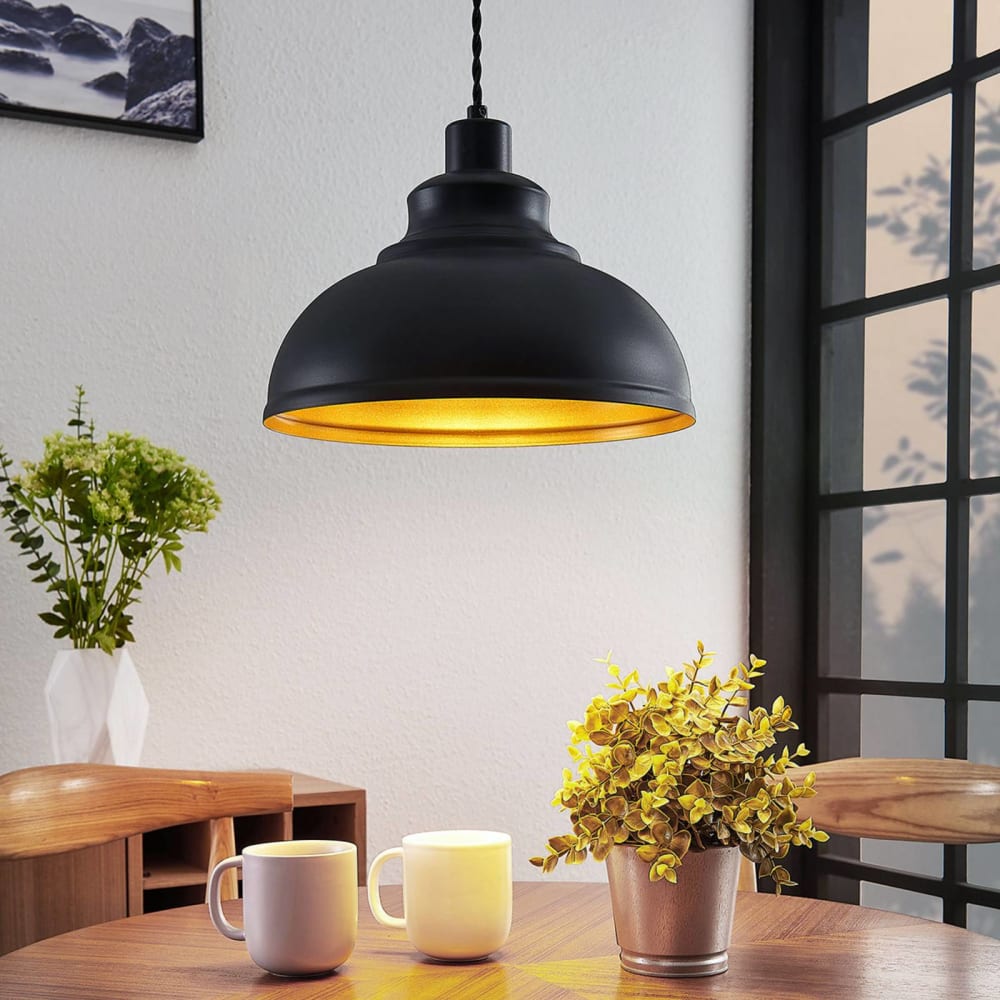 Pendelleuchte aus Metall, schwarz - Maisons Du Monde