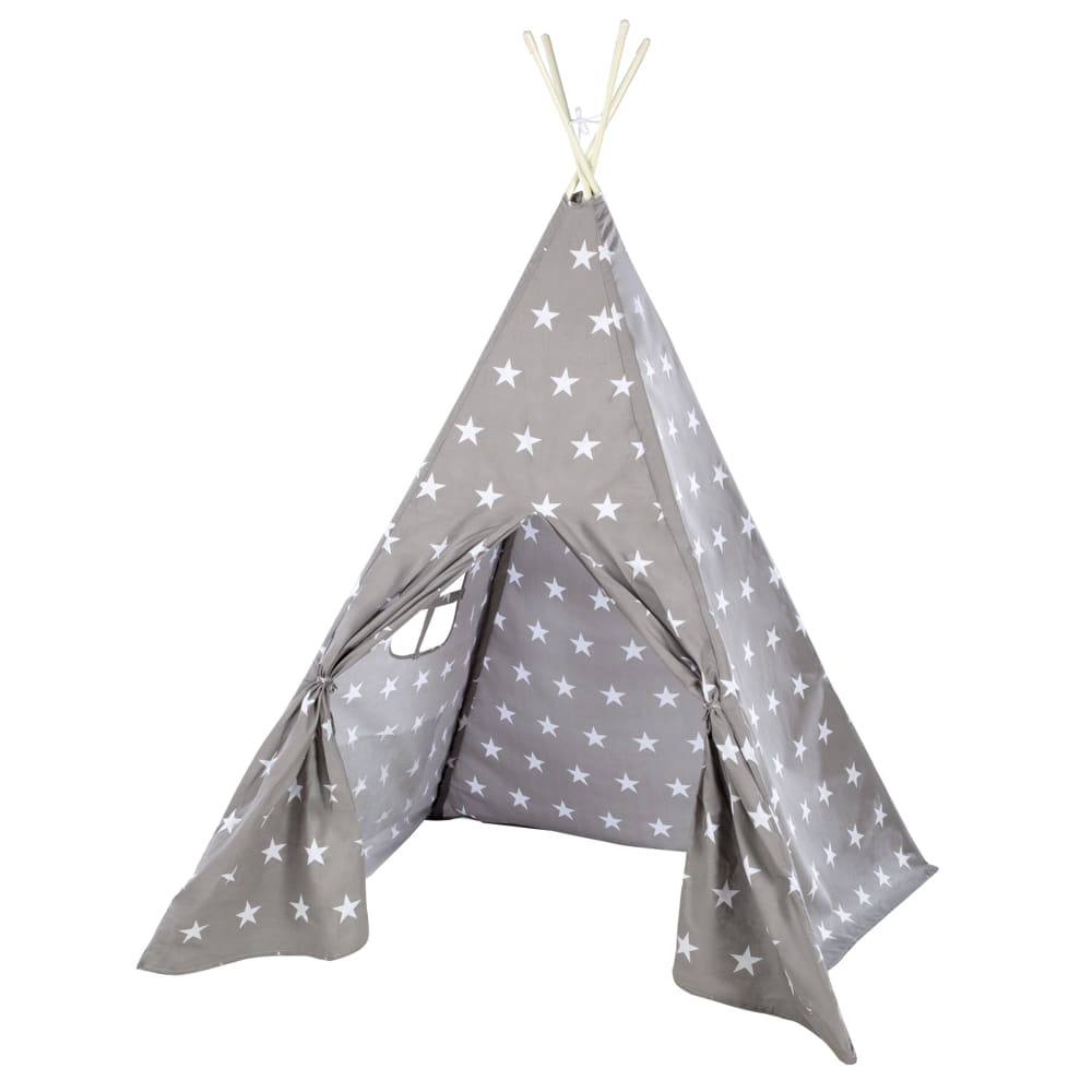 roba Kinderspielzelt, inkl. Bodenunterlage & Tragetasche, Grau GRAU PES - POLYESTER Kinder