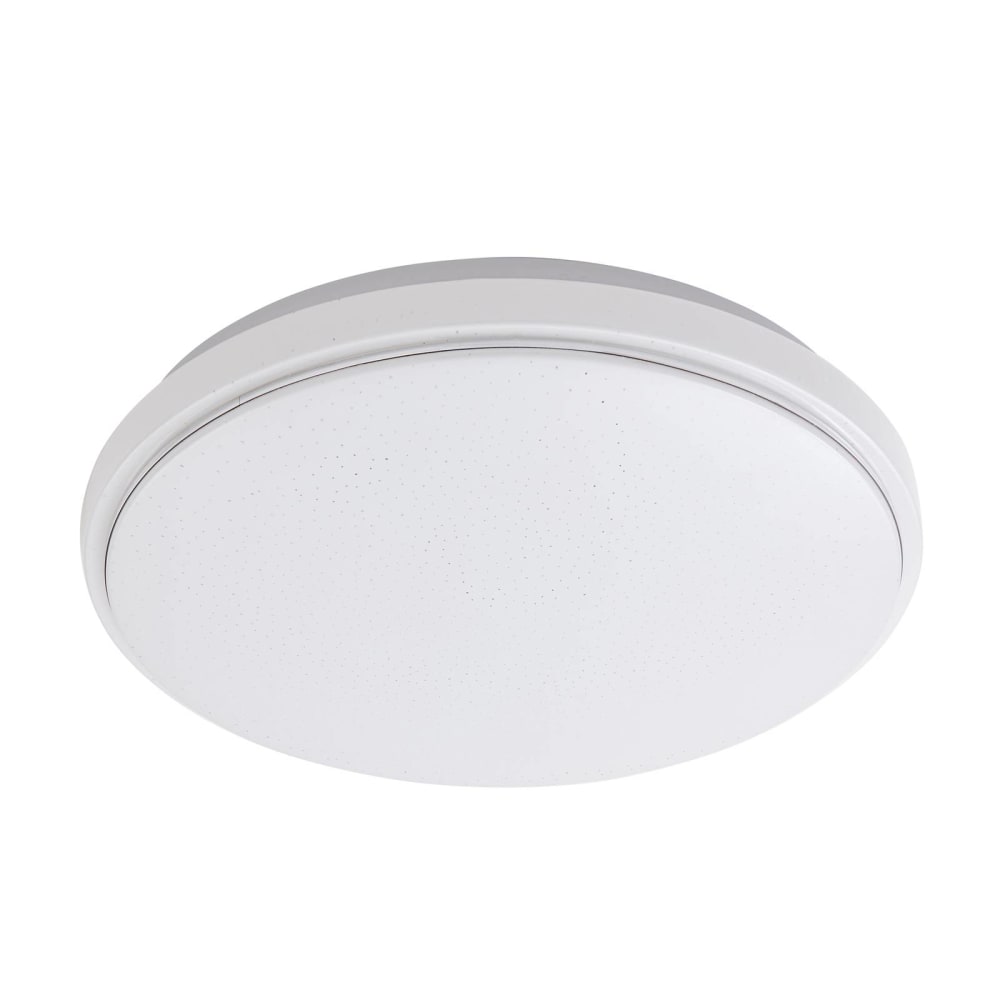 Lindby LED Deckenleuchte aus Metall, chrom style modern Silber Metall