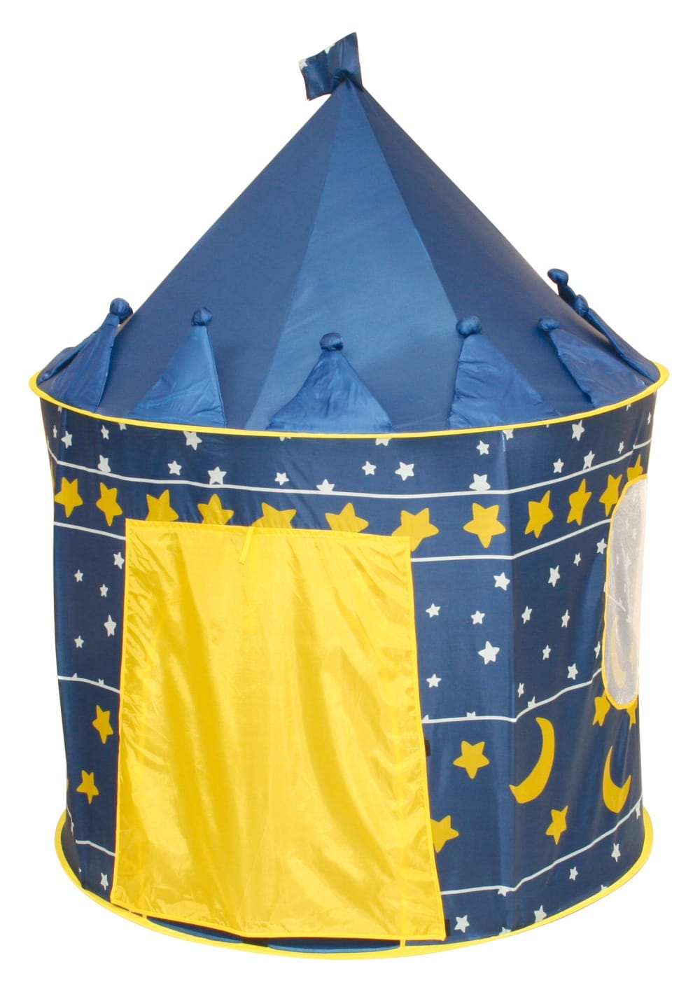 roba Kinderspielzelt als Ritterburg inkl. Tasche - Blau / Gelb BLAU PES - POLYESTER Kinder