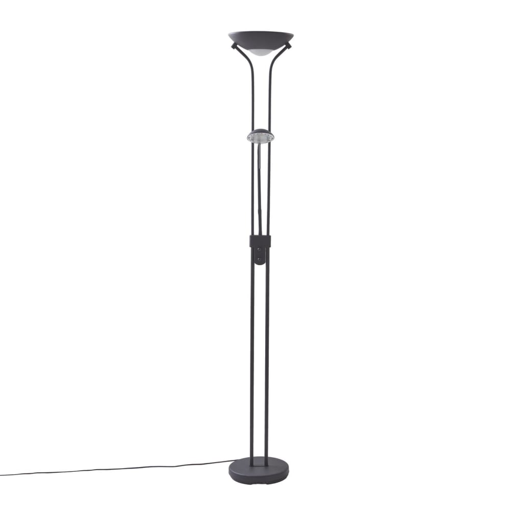 Lindby LED Stehlampe aus Metall, schwarz style modern - Metall