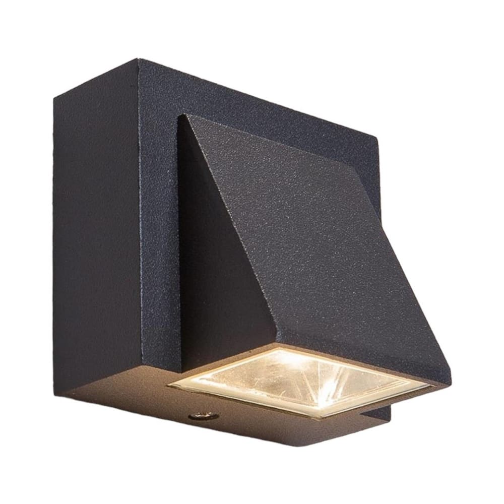 Applique exterieur led en aluminium noir Applique exterieur led en aluminium noir
