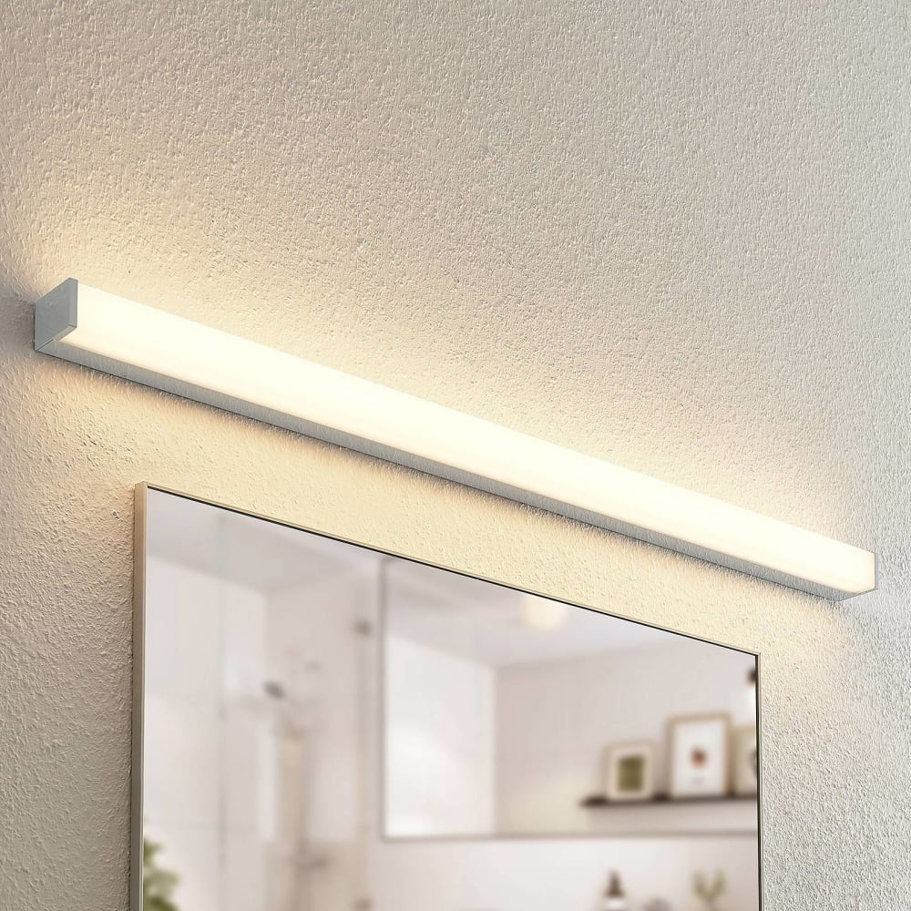 Wandleuchte, Wandlampe Bad aus Aluminium, chrom - Maisons Du