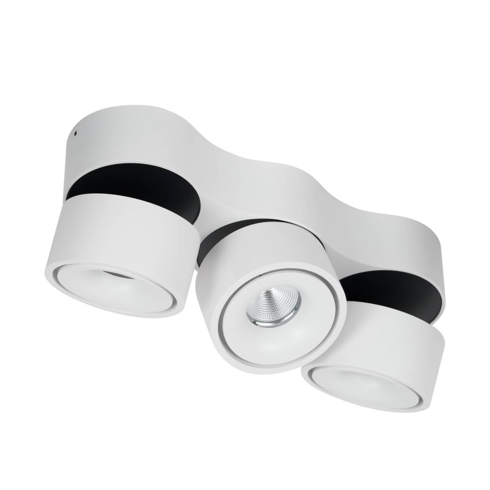 LED Deckenleuchte aus Aluminium, weiß - Maisons Du Monde