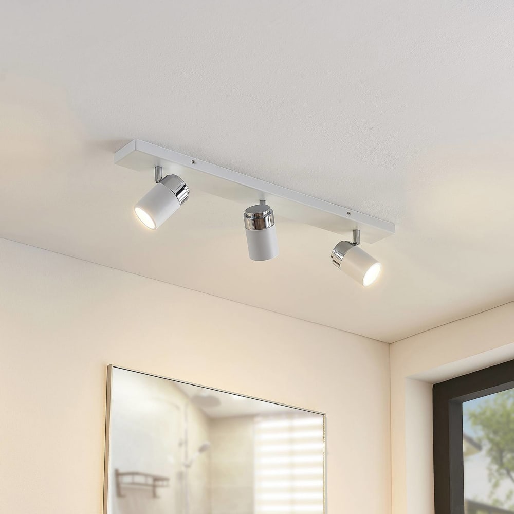 Deckenlampe aus Metall, weiß - Maisons Du Monde