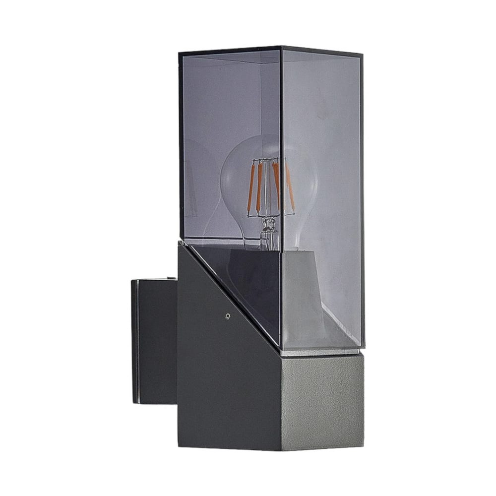 Applique exterieur en aluminium noir
