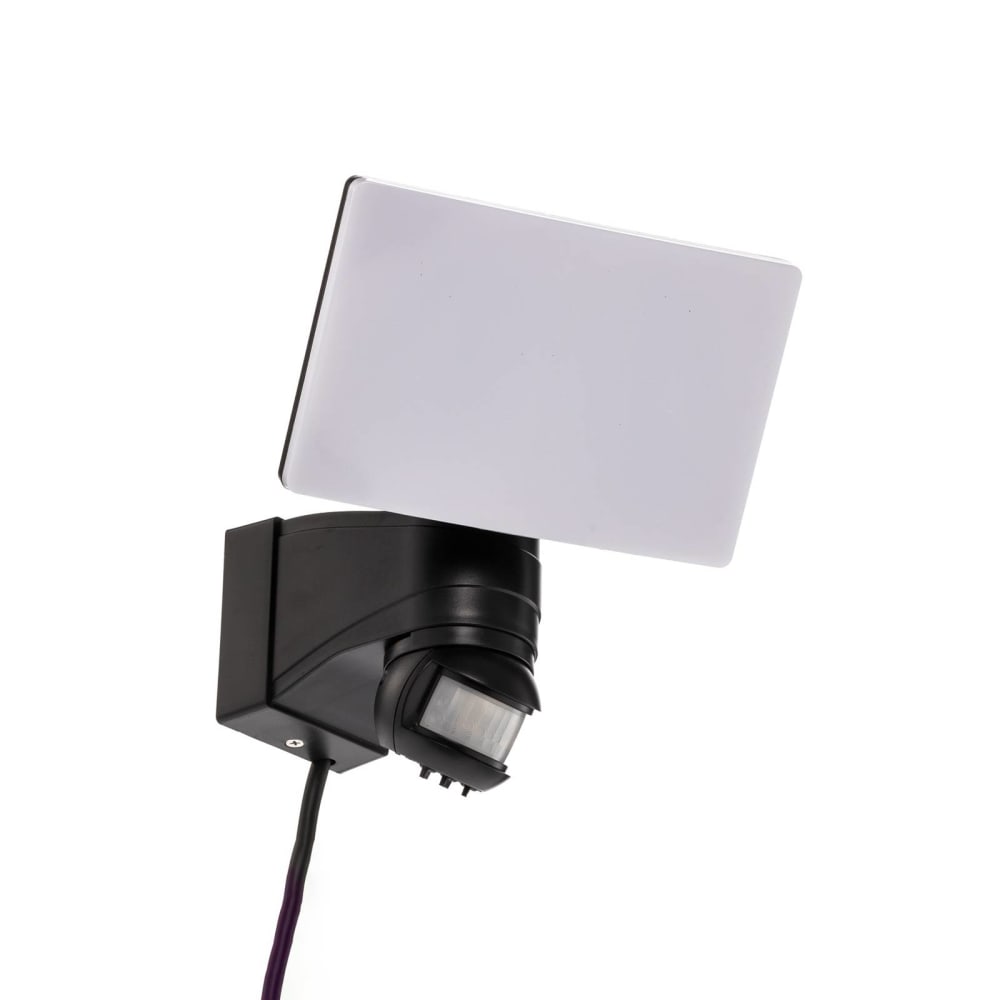 PRIOS Außenwandleuchte aus Aluminium, schwarz style modern - Aluminium