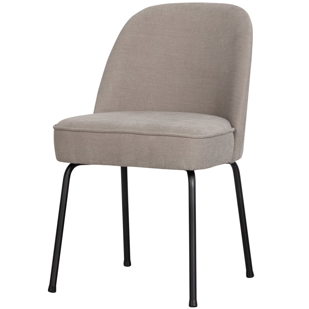2er Set Esszimmerstühle aus Boucléstoff, Grau - Maisons Du Monde