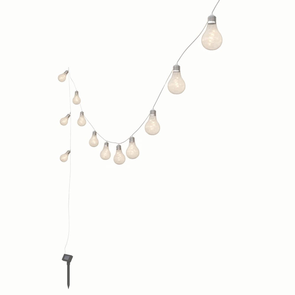 Lindby Solarleuchte aus Kunststoff, transparent - Pvc - Polyvinlychlorid