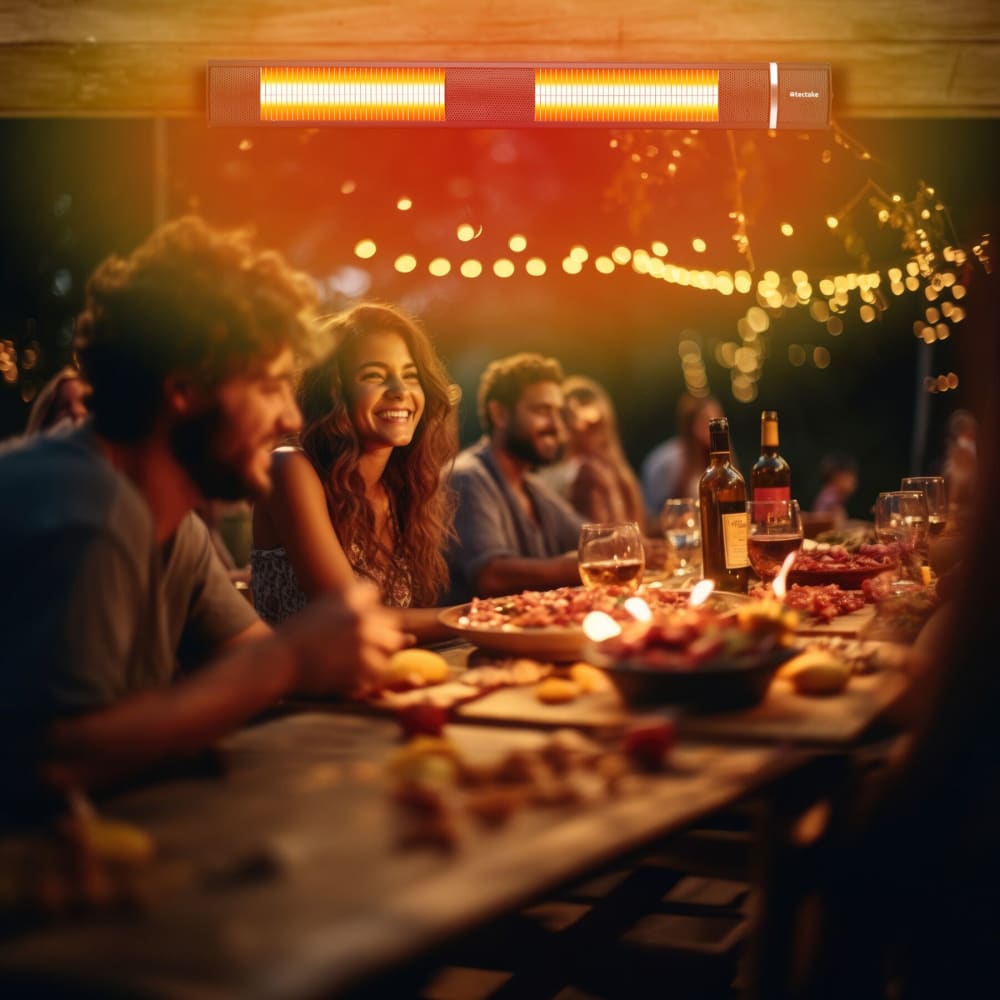 Radiateur infrarouge 3000W boîtier en aluminium