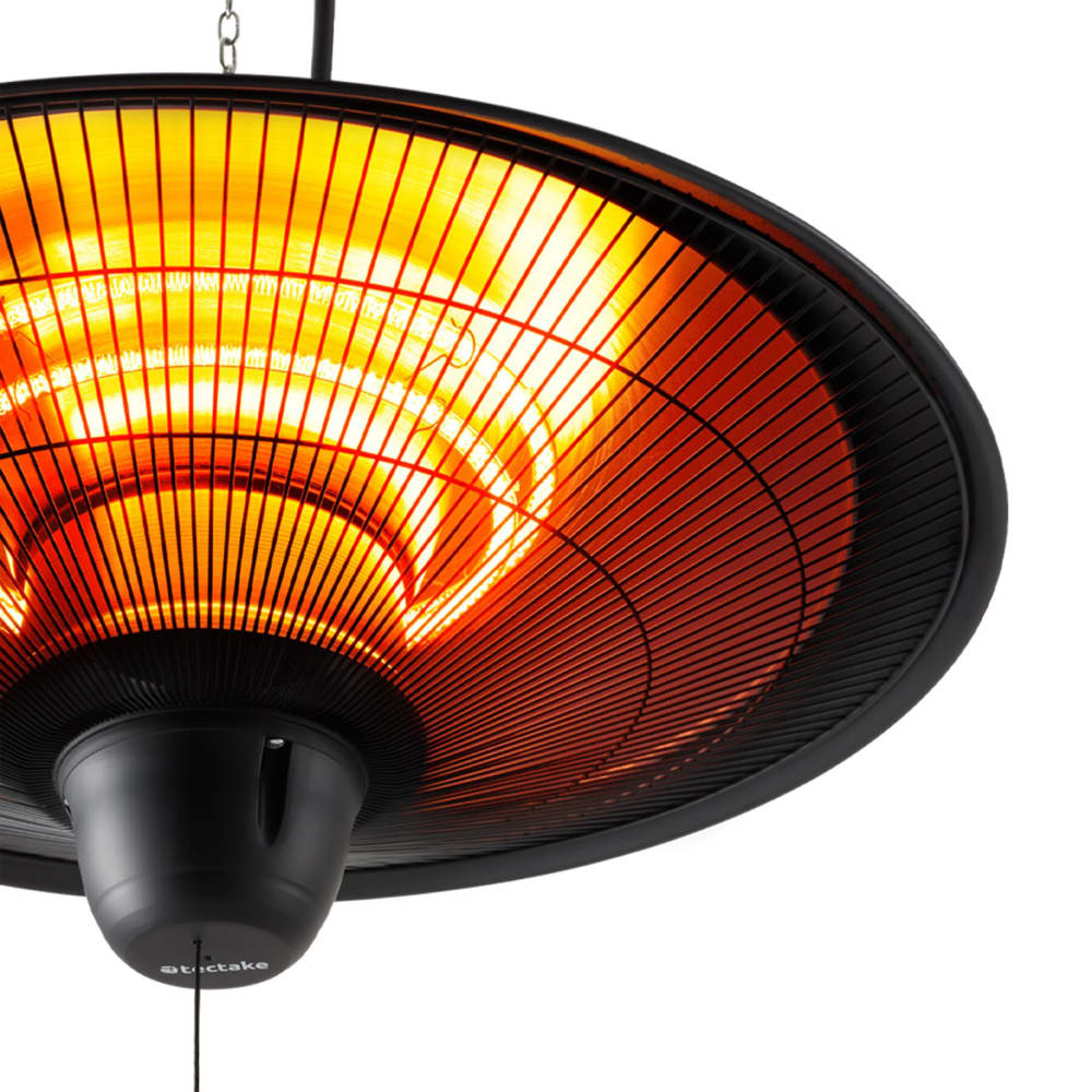 Radiateur infrarouge 2500W boîtier en aluminium