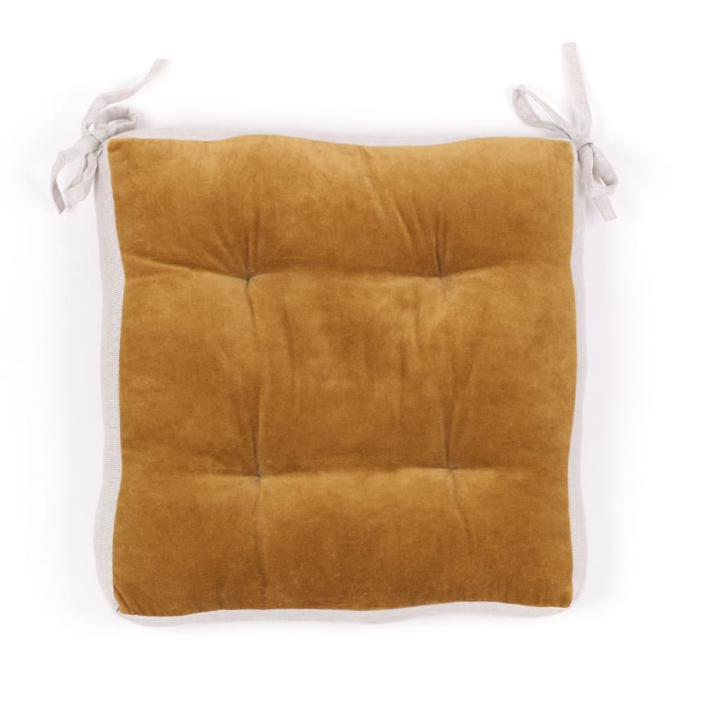 Galette de chaise 38x38 cm bronze — vue 4