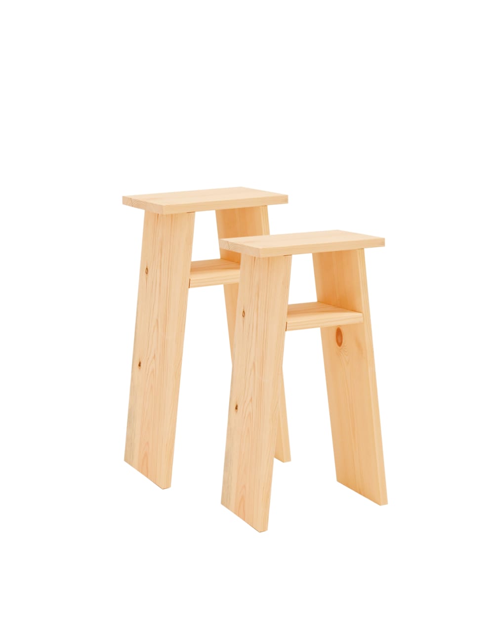 Ensemble 2 tables fabriquées