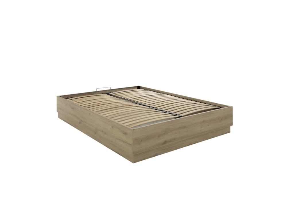 Lit coffre 160x200 Chêne - blond
