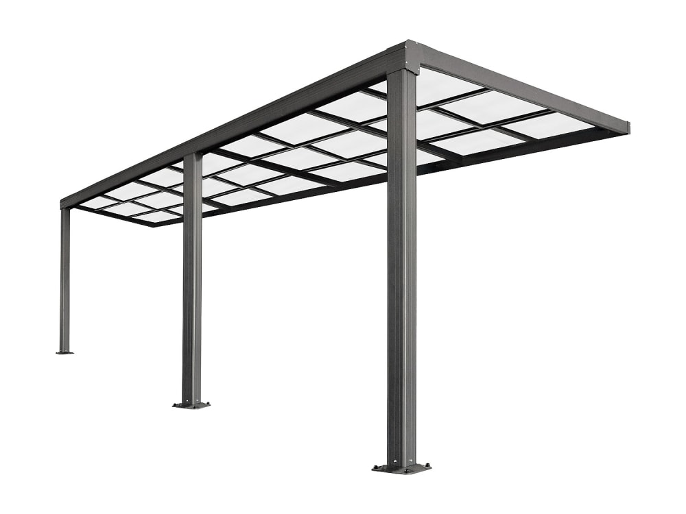 Pergola adossée polycarbonate