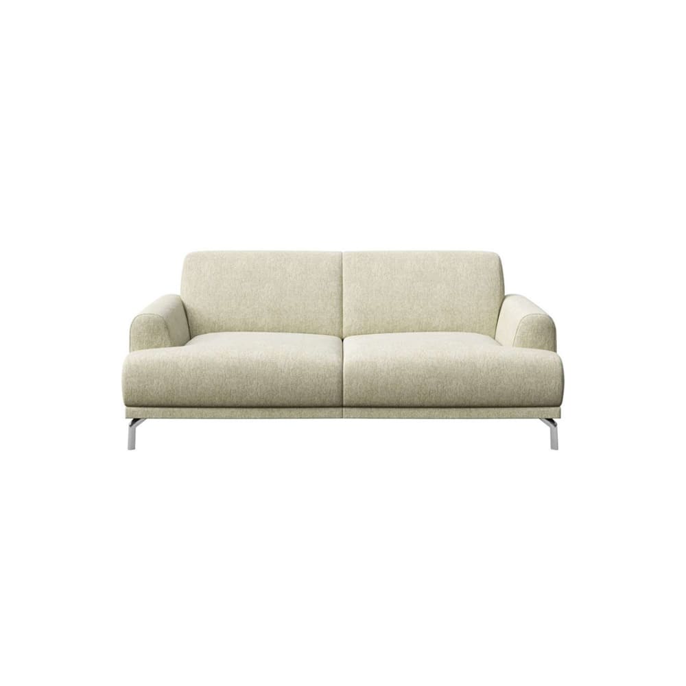 Mesonica 2-Sitzer-Sofa aus Polyester hellbeige - Stoff